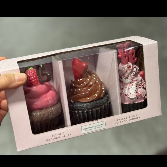 Faux Cupcake Seasonal Decor Cupcakes and Cashmere - Picture 2 of 2